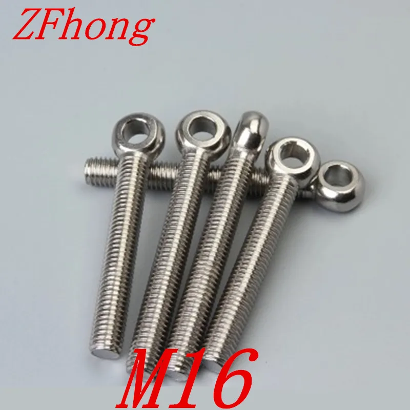 2pcs M16*60/70/80/90/100/120/150/180/200 stainless steel eye bolt stud articulated anchor bolt fasterners length
2pcs M16*60/70/80/90/100/120/150/180/200 stainless steel eye bolt stud articulated anchor bolt fasterners length