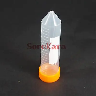 LOT 50 Scale line 10ml Laboratory Plastic Centrifuge tube V-bottom For Sample Specimen
LOT 50 Scale line 10ml Laboratory Plastic Centrifuge tube V-bottom For Sample Specimen