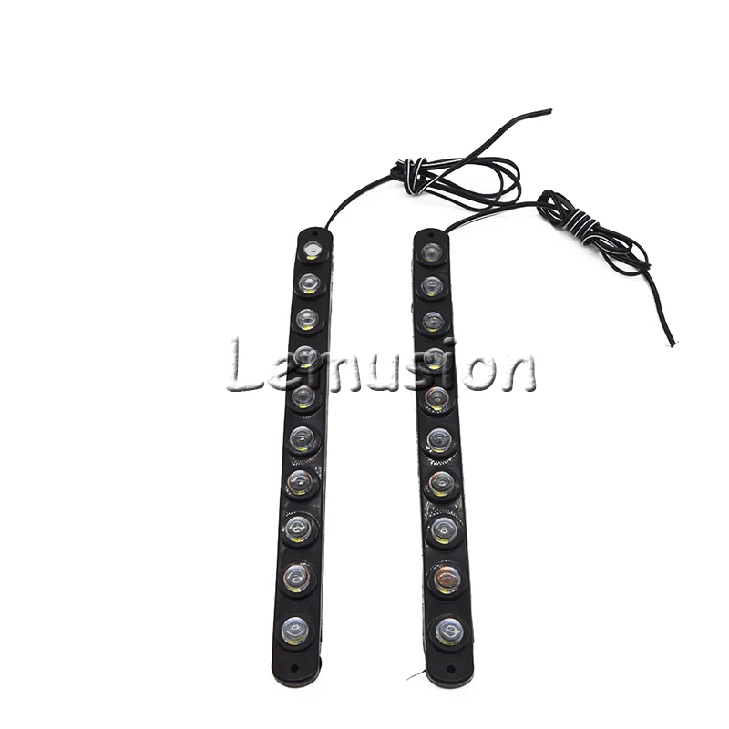 Atreus 2X 10 Светодиодные Автомобильные фары дневного света светильник 12V LED DRL лампы