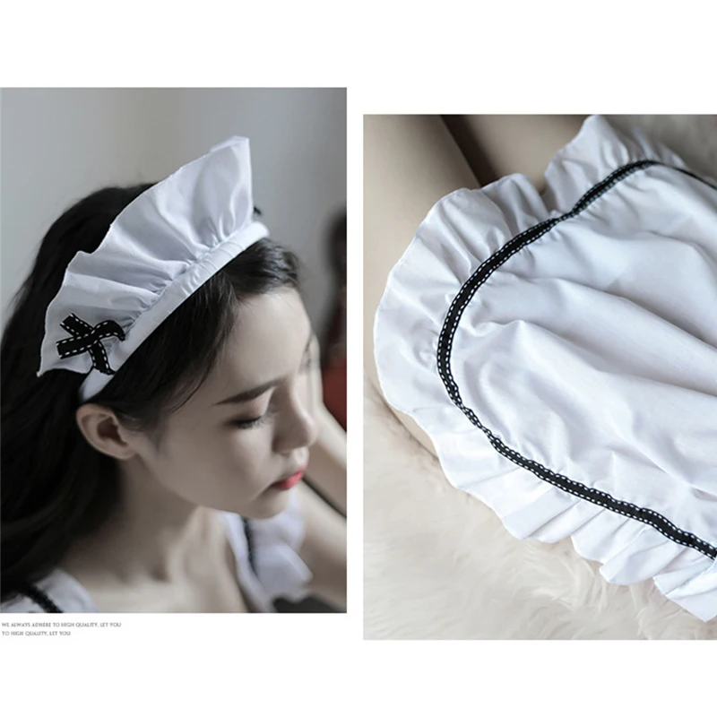 MUSHIERY Sexy Lingerie Cosplay French Maid Costume Sexy Maid Babydoll Dress Uniform Hot Erotic Lingerie Role Play Costumes Women
MUSHIERY Sexy Lingerie Cosplay French Maid Costume Sexy Maid Babydoll Dress Uniform Hot Erotic Lingerie Role Play Costumes Women