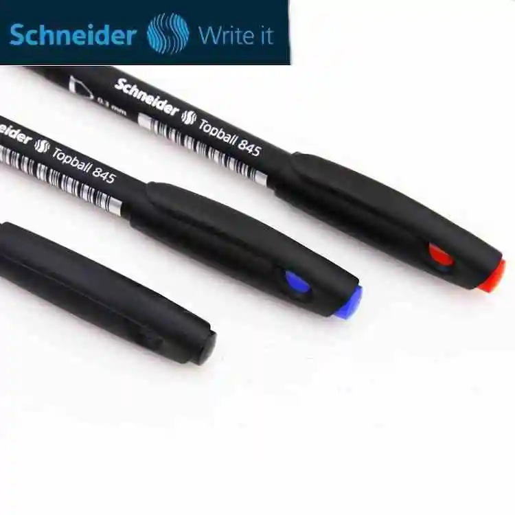 3Pcs Schneider Topball 845 Gel ink Pen Roller Ball Pen Sign Pen Student Exam 0.3mm Black/Blue/Red Office and School supplies
3Pcs Schneider Topball 845 Gel ink Pen Roller Ball Pen Sign Pen Student Exam 0.3mm Black/Blue/Red Office and School supplies