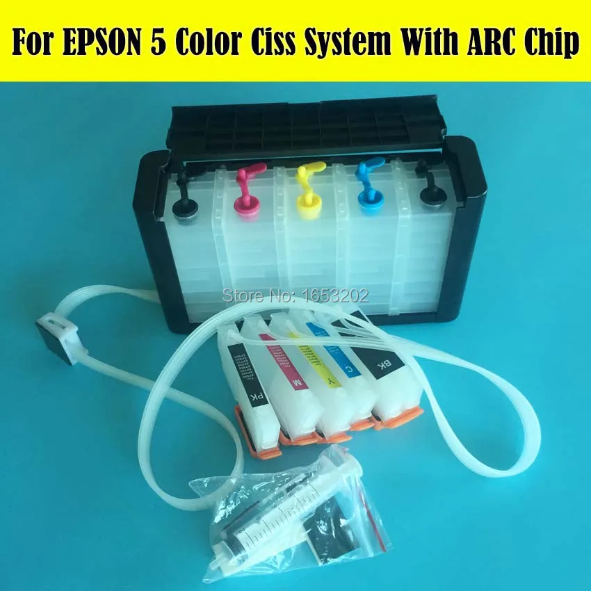 Система СНПЧ для принтеров Epson T2621/T2631, XP-600/XP-700/XP-800/XP-610/XP-710, 1 комплект
Система СНПЧ для принтеров Epson T2621/T2631, XP-600/XP-700/XP-800/XP-610/XP-710, 1 комплект