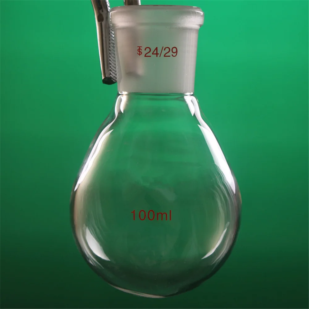 100ml 24/29 High Quality Flask Eggplant Shape Lab Evaporating Distillation Glass High Borosilicate Laboratory Supplies
100ml 24/29 High Quality Flask Eggplant Shape Lab Evaporating Distillation Glass High Borosilicate Laboratory Supplies