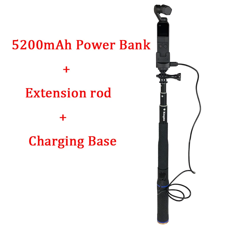 Handheld 5200mAh Power Bank Portable Charging Powerbank External Battery Pack Charger For DJI Osmo Pocket Gimbal Camera
Handheld 5200mAh Power Bank Portable Charging Powerbank External Battery Pack Charger For DJI Osmo Pocket Gimbal Camera