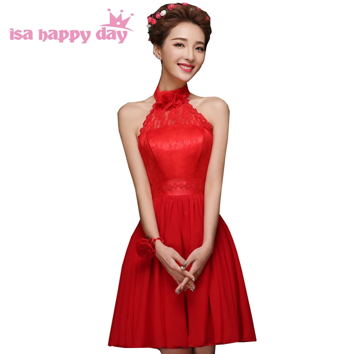 Robe de soiree короткое красное платье для особых случаев шифоновое платье с лямкой на шее для подружки невесты элегантное вечернее платье для невесты H4235
Robe de soiree короткое красное платье для особых случаев шифоновое платье с лямкой на шее для подружки невесты элегантное вечернее платье для невесты H4235