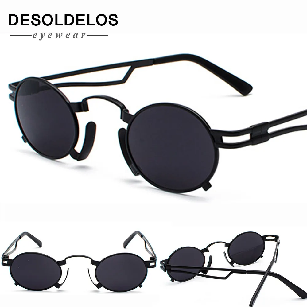 2019 Metal Oval Frame Steampunk Gothic Vampire Sunglasses Unisex Retro 1980s UV400 Sun Glasses Cosplay Styling Oculos De Sol
2019 Metal Oval Frame Steampunk Gothic Vampire Sunglasses Unisex Retro 1980s UV400 Sun Glasses Cosplay Styling Oculos De Sol