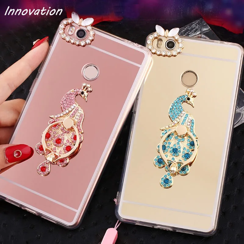 Fashion Mirror Case For iPhone X 6 6S 5S 5 7 Plus 8 Luxury Bling Diamond Soft TPU Clear edge Stand Ring Holder Phone Back Cover
Fashion Mirror Case For iPhone X 6 6S 5S 5 7 Plus 8 Luxury Bling Diamond Soft TPU Clear edge Stand Ring Holder Phone Back Cover