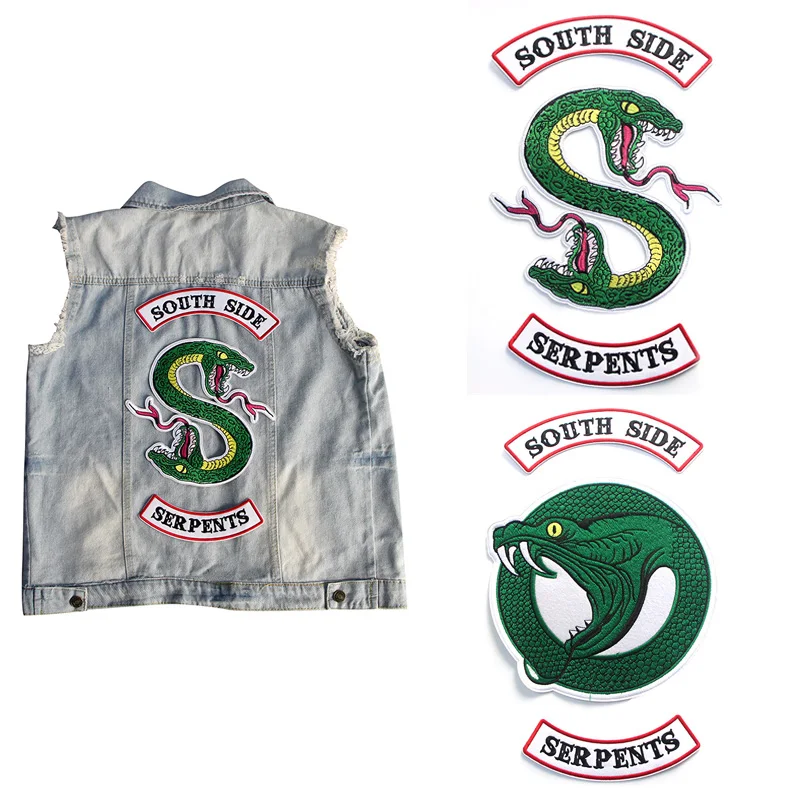 Green snake applique patches diy iron on para jeans clothes jersey punk stickers embroideried badges E0102
Green snake applique patches diy iron on para jeans clothes jersey punk stickers embroideried badges E0102