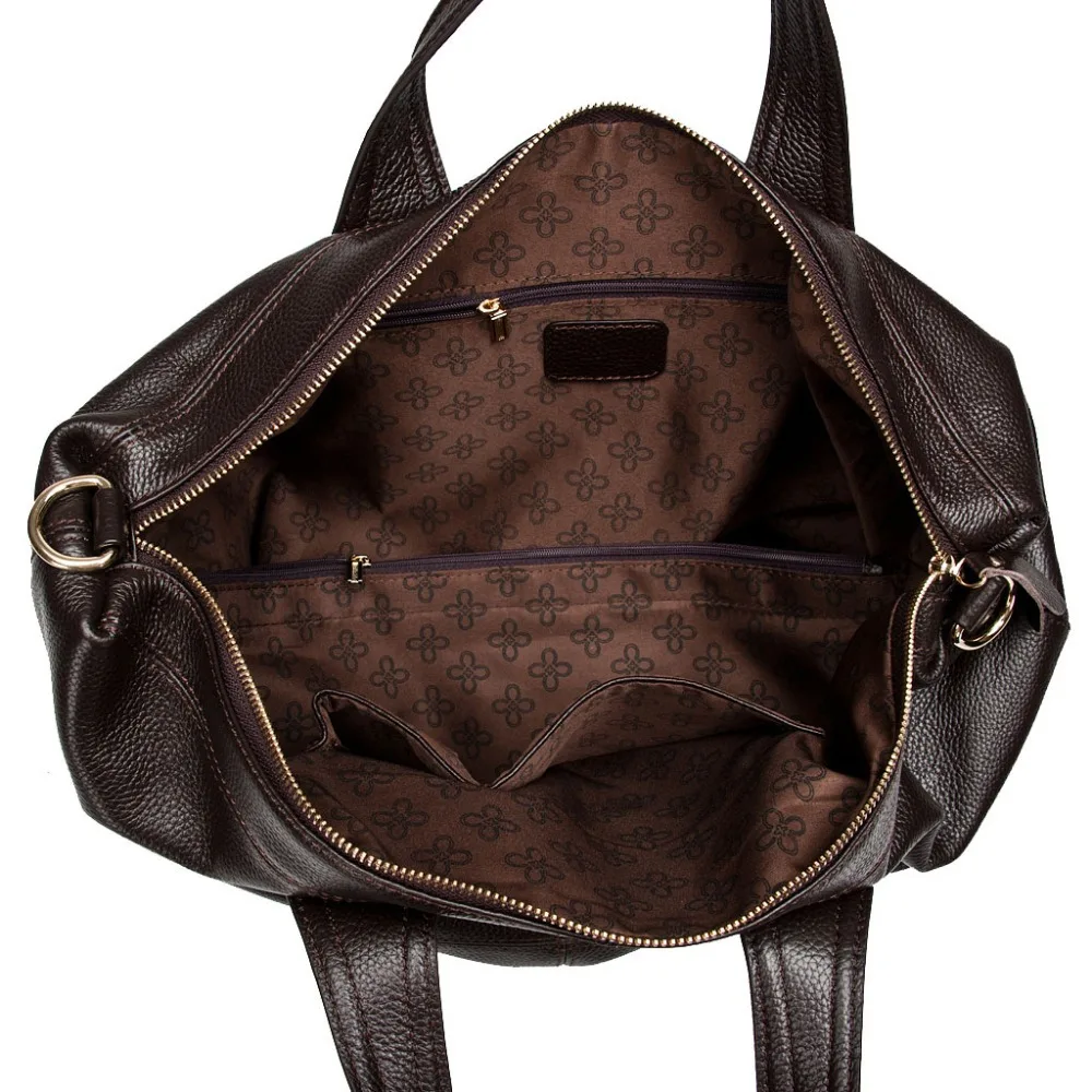 Zency 100% Genuine Leather Women Handbag Coffee Ladies Tote Bags Classic Black Messenger Crossbody Purse Boston Shoulder Bag
Zency 100% Genuine Leather Women Handbag Coffee Ladies Tote Bags Classic Black Messenger Crossbody Purse Boston Shoulder Bag