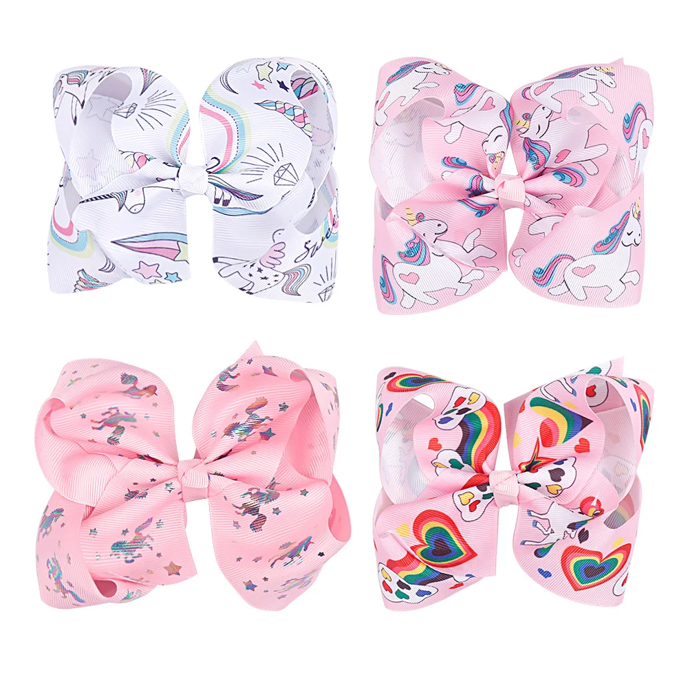 2Pcs/Lot 5'' Cute Cartoon Horse Print Hair Bow With Alligator Clips Handmade Hairpins For Kids Girls Gifts Hair Accessories
2Pcs/Lot 5'' Cute Cartoon Horse Print Hair Bow With Alligator Clips Handmade Hairpins For Kids Girls Gifts Hair Accessories