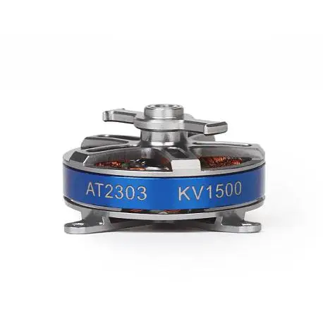T MOTOR короткий вал AT2303 KV1500/1800/2300 бесщеточный двигатель для гоночного дрона F3P с