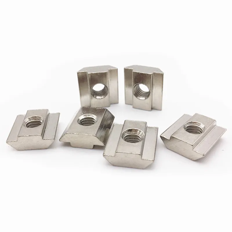 100pcs M6 T Sliding Nut 30-M6 Square Block Nuts 3030 Series Aluminum Profile Accessories Groove 8
100pcs M6 T Sliding Nut 30-M6 Square Block Nuts 3030 Series Aluminum Profile Accessories Groove 8