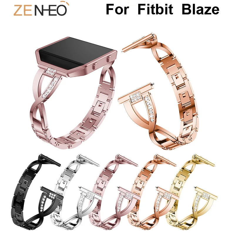 175mm Watchband For Fitbit Blaze Smart Watch Band Luxury Bling Rhinestone Metal Wristband Strap For Fitbit Blaze Bracelet
175mm Watchband For Fitbit Blaze Smart Watch Band Luxury Bling Rhinestone Metal Wristband Strap For Fitbit Blaze Bracelet