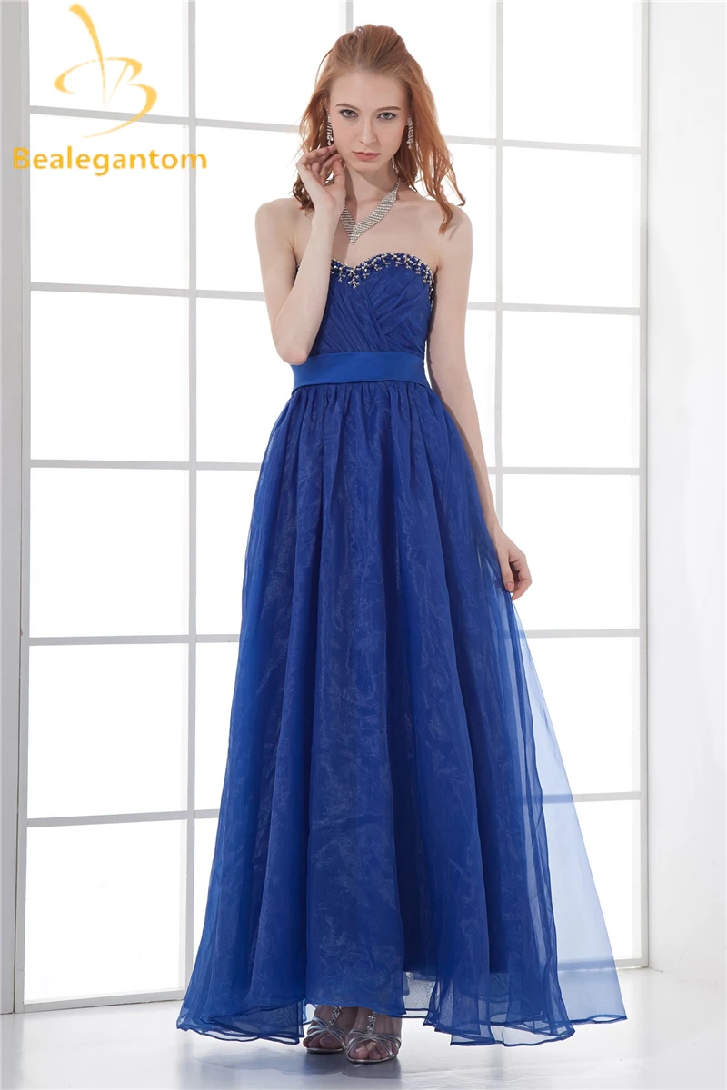 Bealegantom Fashion Blue Backless A-Line Evening Dresses 2019 With Beading Sequined Formal Party Prom Gown Vestido Longo BE36
Bealegantom Fashion Blue Backless A-Line Evening Dresses 2019 With Beading Sequined Formal Party Prom Gown Vestido Longo BE36