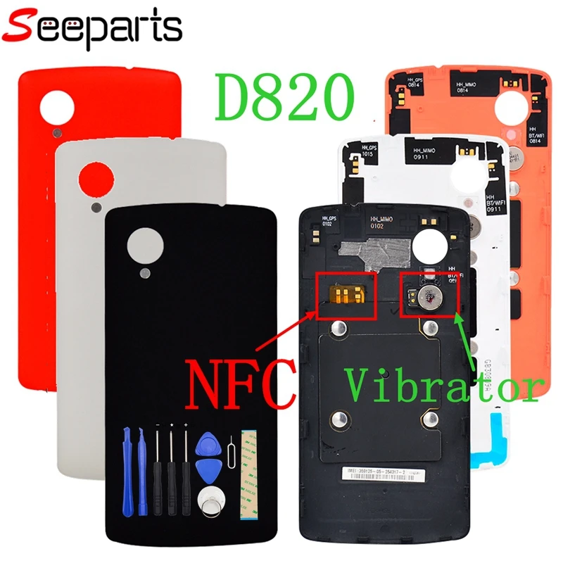 For LG Google Nexus 5 D820 D821 Battery Cover Rear Door Housing For LG NEXUS 5 Battery Door Back Case Replacement Parts
For LG Google Nexus 5 D820 D821 Battery Cover Rear Door Housing For LG NEXUS 5 Battery Door Back Case Replacement Parts