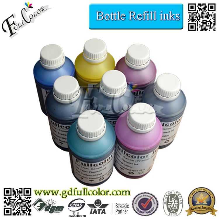 Free shipping! 5 colors dye ink & pigment ink for canon IPF 605 wide format printer 6 bottles in a carton(1000ml/bottle)
Free shipping! 5 colors dye ink & pigment ink for canon IPF 605 wide format printer 6 bottles in a carton(1000ml/bottle)