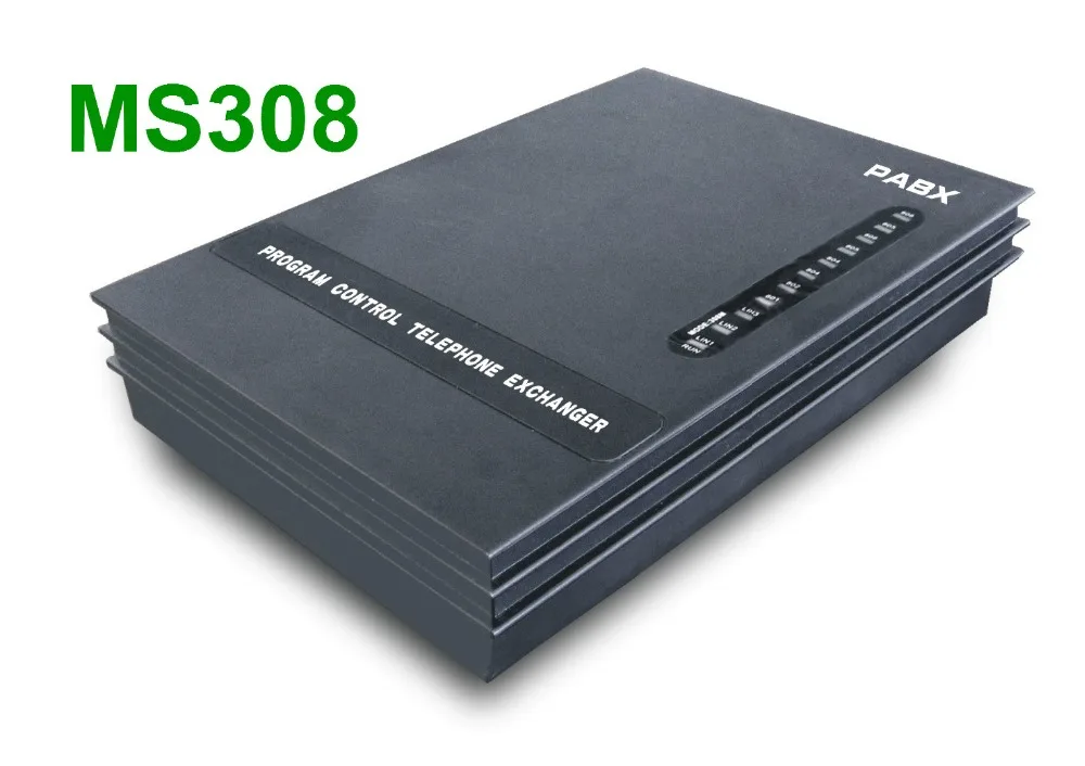 Бесплатная доставка MS308(3 Co. Line и 8 ext.) Производитель PBX VinTelecom phone PABX поддержка