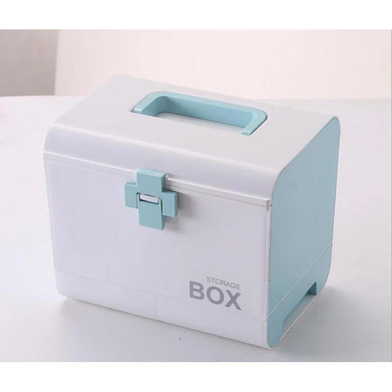 Portable Household Pill Box Multi Function First Aid Kit Medical Make UP Organizer Large Size Plastic Medical Kit For Car Home
Portable Household Pill Box Multi Function First Aid Kit Medical Make UP Organizer Large Size Plastic Medical Kit For Car Home