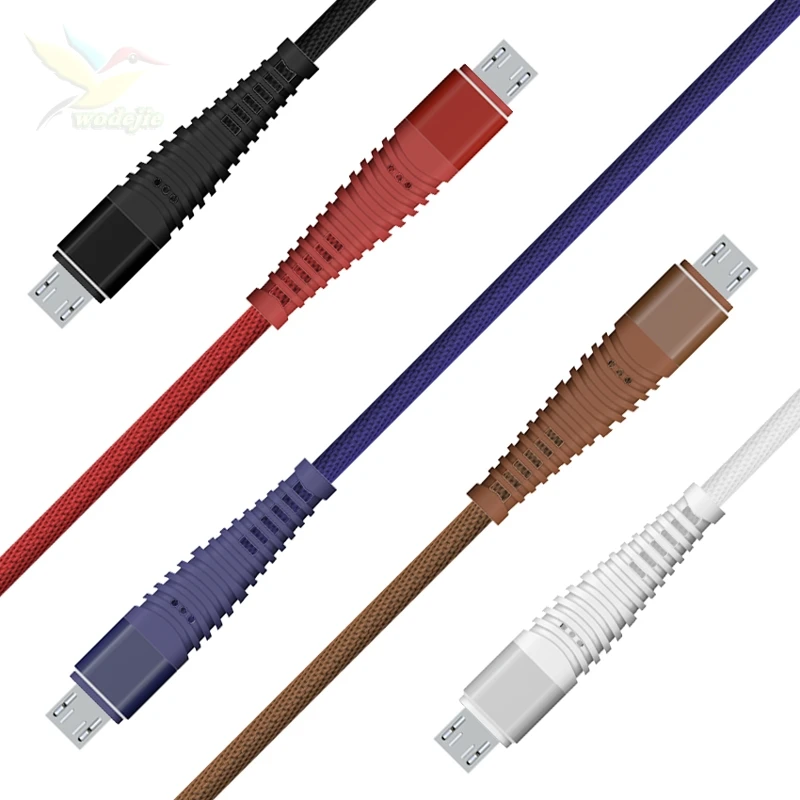 Micro USB Cable 2A Nylon Fast Charging USB Cord Sync Data Charger Cable Wire for Samsung Sony HTC LG Mobile Cables bulk 1000pcs
Micro USB Cable 2A Nylon Fast Charging USB Cord Sync Data Charger Cable Wire for Samsung Sony HTC LG Mobile Cables bulk 1000pcs