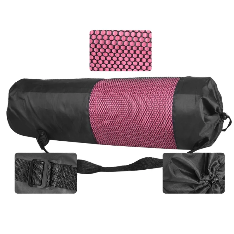 Black Portable Yoga Style Tool Carrier Nylon Not Bag Strap Include Mesh Sport Pilates Mat Adjustable
Black Portable Yoga Style Tool Carrier Nylon Not Bag Strap Include Mesh Sport Pilates Mat Adjustable