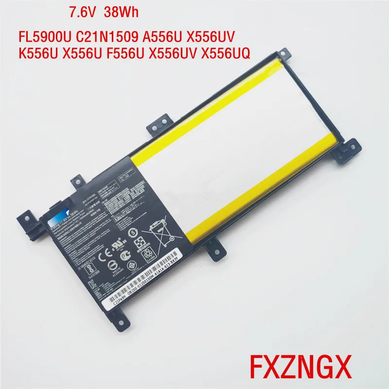7.6V 37WH Original C21N1509 Laptop battery For Asus X556U X556UA X556UB X556UJ X556UQ X556UV A556U K556U F556U FL5900U
7.6V 37WH Original C21N1509 Laptop battery For Asus X556U X556UA X556UB X556UJ X556UQ X556UV A556U K556U F556U FL5900U
