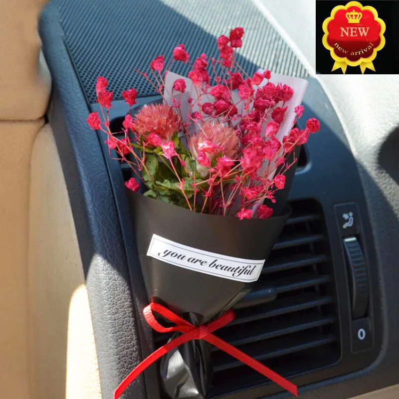 Auto Car Air Freshener Natural plants Dry Flower PVC Handmade Air Conditioning Cleaner Fragrancet Clip Gift Car Perfume Diffuser
Auto Car Air Freshener Natural plants Dry Flower PVC Handmade Air Conditioning Cleaner Fragrancet Clip Gift Car Perfume Diffuser