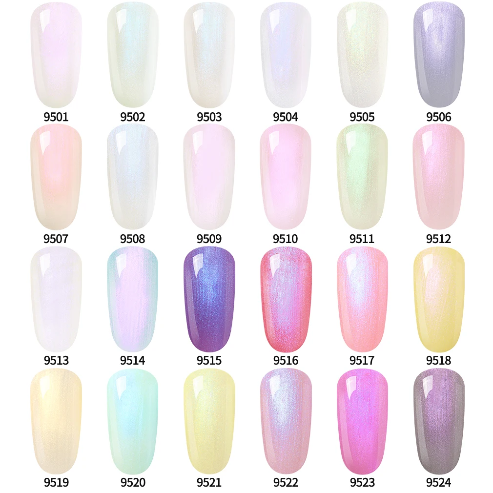 

Elite99 10ml Pearl Shell UV Gel Nail Polish Soak Off Hybrid Varnishes Semi Permanent Nail Polish UV Gel Lacquer Nail Art Gellak