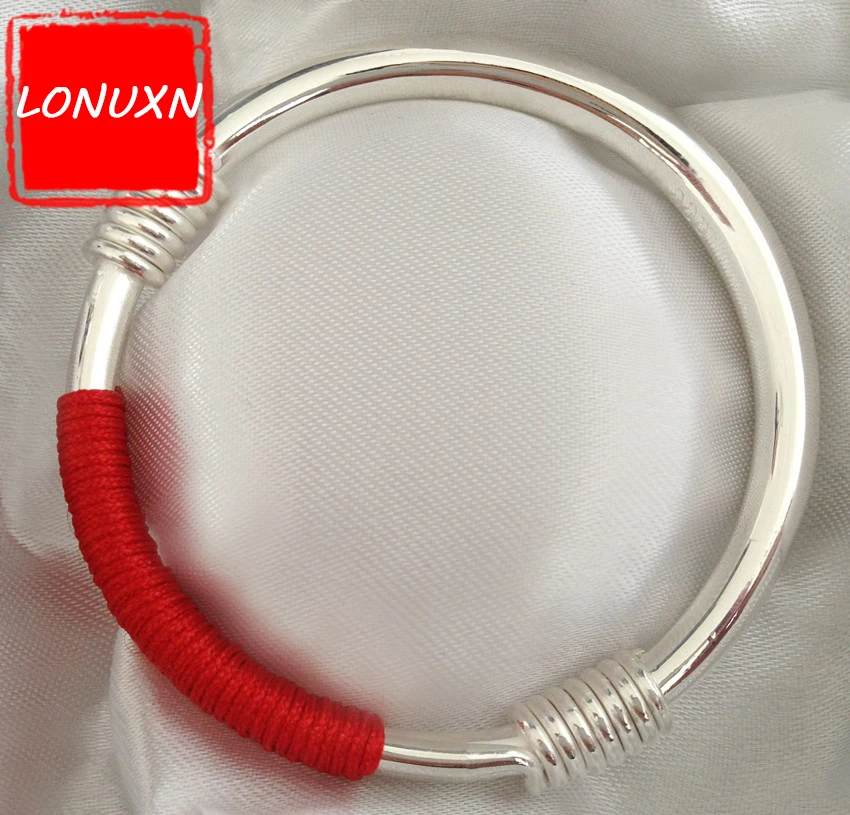 Женский Открытый браслет из серебра 999 пробы с листьями гинкго|bracelets for|bracelets for
