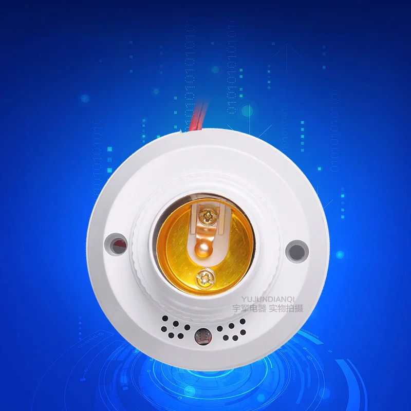 Wholesale Voice head delayaction induction lamp voice-activated switch sound and light control lamp base screw-mount led
Wholesale Voice head delayaction induction lamp voice-activated switch sound and light control lamp base screw-mount led