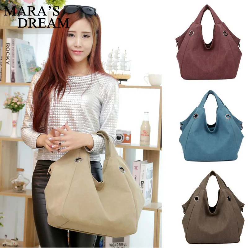 Mara's Dream Women travel bag high quality solid color Canvas large capacity Women bag business affairs Women casual bag
Mara's Dream Women travel bag high quality solid color Canvas large capacity Women bag business affairs Women casual bag