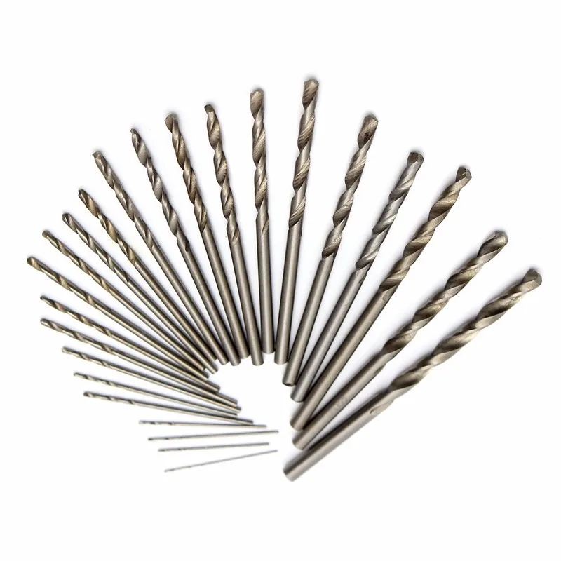 150Pcs/Set Mini Micro Power High Speed Steel Drill Bit Twist Kits Set 0.4-3.2mm Accessories Wood Drilling
150Pcs/Set Mini Micro Power High Speed Steel Drill Bit Twist Kits Set 0.4-3.2mm Accessories Wood Drilling