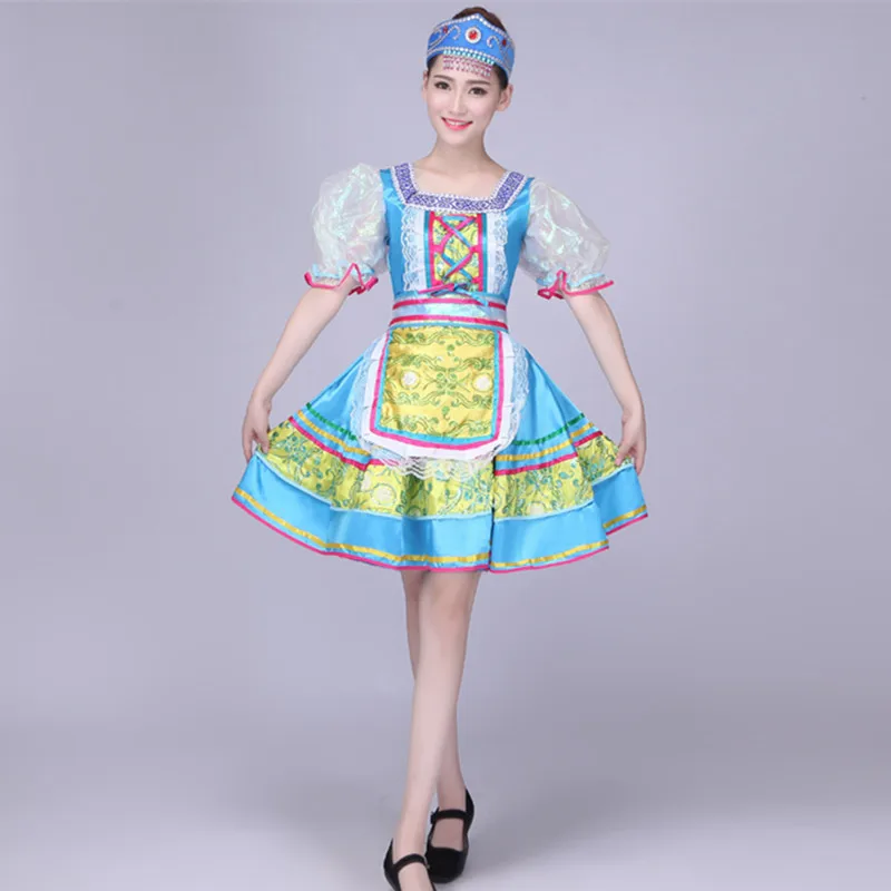 Russian Women Traditional Costume Dress Traditional dance costume dresses Kawaii princess stage performance clothing 092302
Russian Women Traditional Costume Dress Traditional dance costume dresses Kawaii princess stage performance clothing 092302