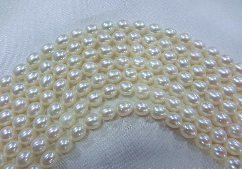 new Beautiful Genuine white 8-9mm Freshwater Pearl Rice shape 15" DIY Making jewelry Wholesale and retail
new Beautiful Genuine white 8-9mm Freshwater Pearl Rice shape 15" DIY Making jewelry Wholesale and retail
