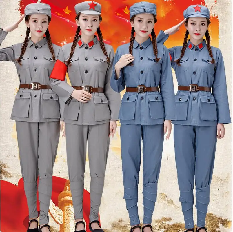 PLA Soldiers Resistance Japan Cotton Linen Clothing Mao Periods Unisex Eighth Route Army Performance Clothing Red Army Uniform
PLA Soldiers Resistance Japan Cotton Linen Clothing Mao Periods Unisex Eighth Route Army Performance Clothing Red Army Uniform