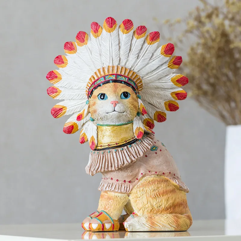 Nordic Creative Personality Simulation Cat Ornaments Puppy Modern Home Living Room TV Cabinet Resin Decoration M1974
Nordic Creative Personality Simulation Cat Ornaments Puppy Modern Home Living Room TV Cabinet Resin Decoration M1974
