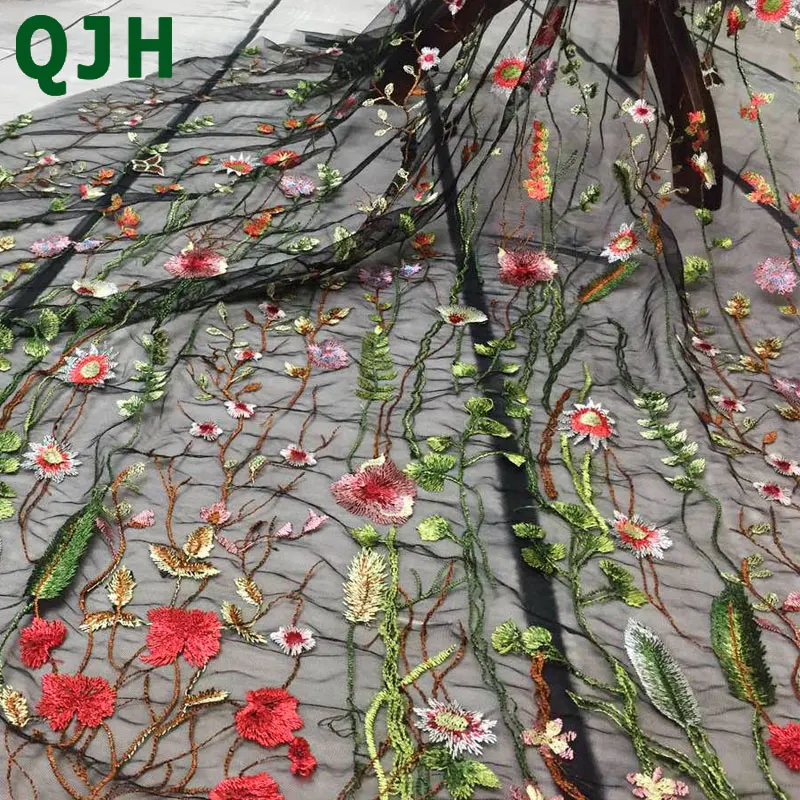 Top French Tulle Multicolor Water Grass Embroidery Lace Fabrics African 3D Floral DIY Embroidered Wedding Dresses Cloth Material
Top French Tulle Multicolor Water Grass Embroidery Lace Fabrics African 3D Floral DIY Embroidered Wedding Dresses Cloth Material