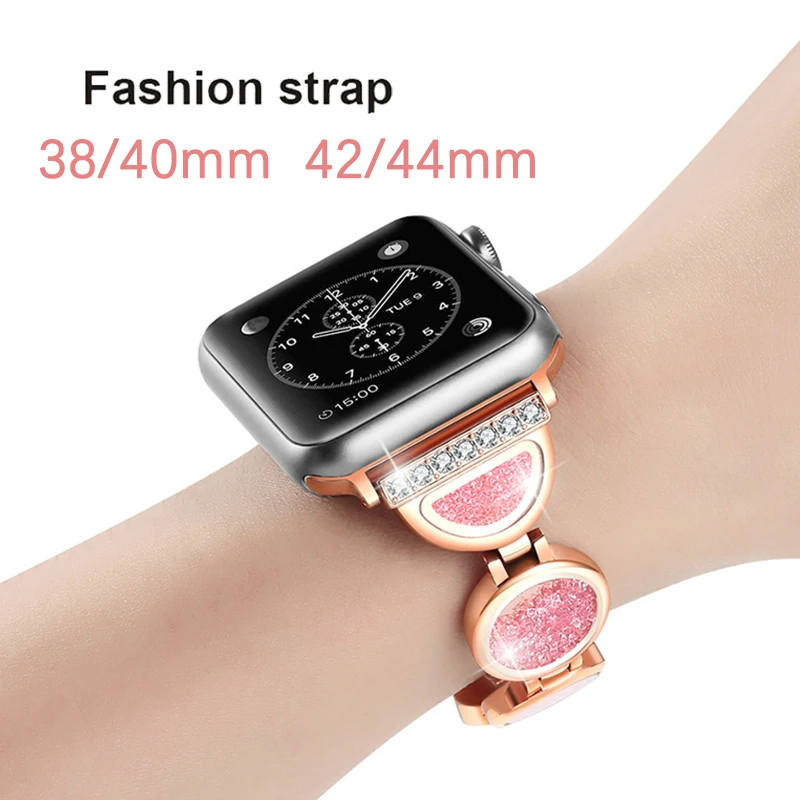 Diamond Band Strap For Apple Watch Iwatch 4 3 2 1 Band 42mm 44mm Stainless Steel Replace Strap For Band 38 40mm Woman Bracelet
Diamond Band Strap For Apple Watch Iwatch 4 3 2 1 Band 42mm 44mm Stainless Steel Replace Strap For Band 38 40mm Woman Bracelet