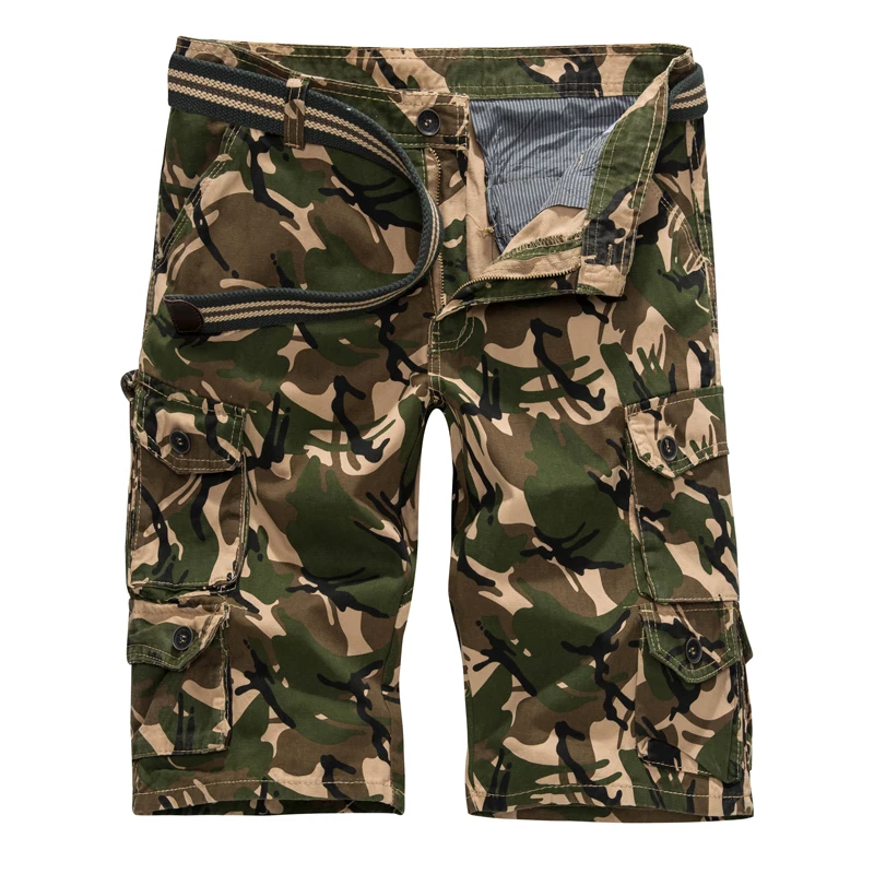Summer men's casual cargo shorts army men's summer cropped trousers large yards loose camo shorts man shorts
Summer men's casual cargo shorts army men's summer cropped trousers large yards loose camo shorts man shorts