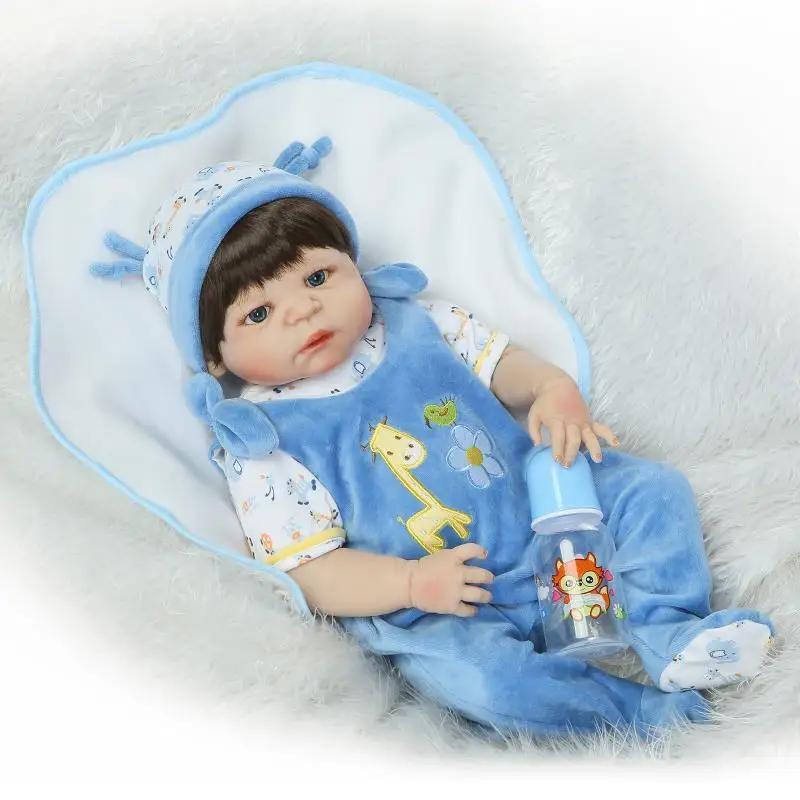 23inch Handmade Reborn Baby Full Vinyl Doll Lifelike Newborn Baby Sleeping Baby Doll Fashion Birthday Christmas Gift Sweet Baby
23inch Handmade Reborn Baby Full Vinyl Doll Lifelike Newborn Baby Sleeping Baby Doll Fashion Birthday Christmas Gift Sweet Baby