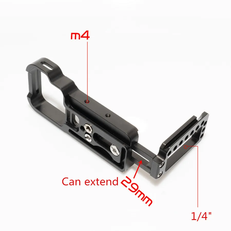 Quick Release Plate L Bracket for GH5 for Panasonic Lumix GH5/GH5S With Arca Style QR Plate Camera Stabilizer
Quick Release Plate L Bracket for GH5 for Panasonic Lumix GH5/GH5S With Arca Style QR Plate Camera Stabilizer