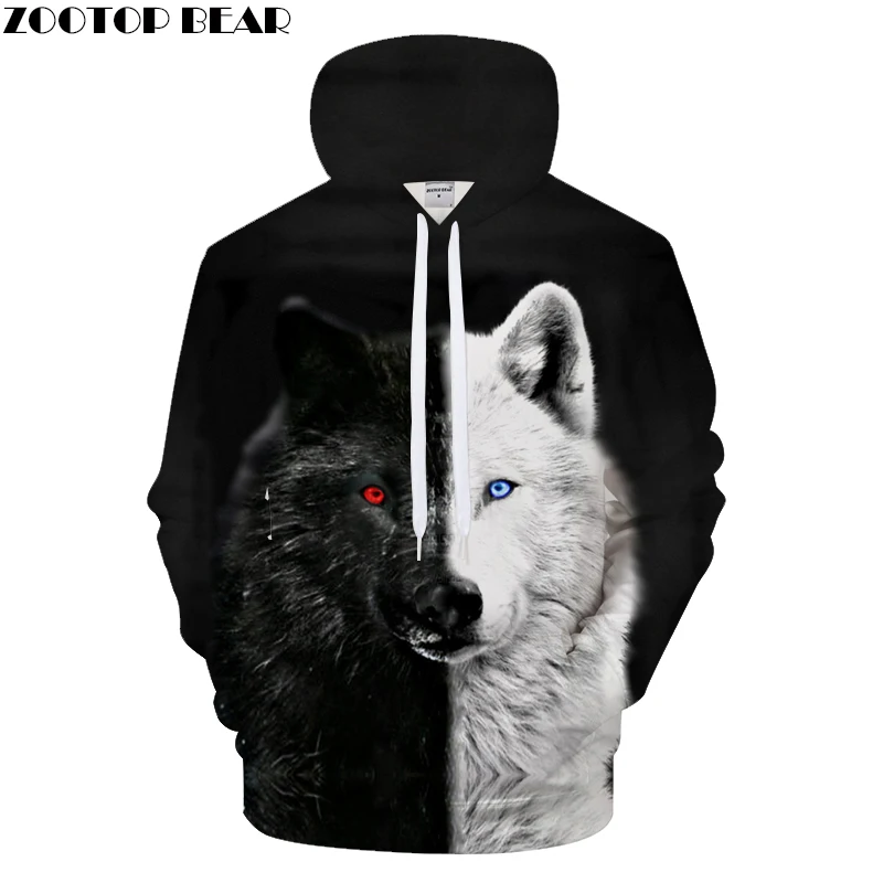 Ying and Yang Wolf Hoodies Streetwear Sweatshirt Casual Hoody Men 3D Pullover Harajuku Tracksuit Male HipHop DropShip ZOOTOPBEAR
Ying and Yang Wolf Hoodies Streetwear Sweatshirt Casual Hoody Men 3D Pullover Harajuku Tracksuit Male HipHop DropShip ZOOTOPBEAR