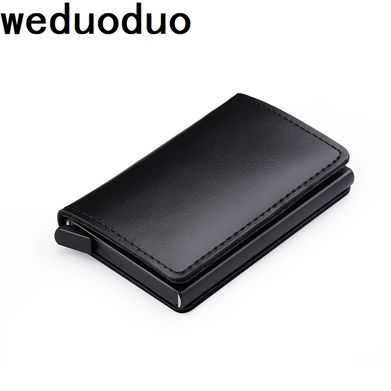 Новинка, мужской держатель для кредитных карт Weduoduo, мини-кошелек с блокировкой Rfid, визитница из натуральной кожи, автоматический выдвижной Чехол для карт
Новинка, мужской держатель для кредитных карт Weduoduo, мини-кошелек с блокировкой Rfid, визитница из натуральной кожи, автоматический выдвижной Чехол для карт