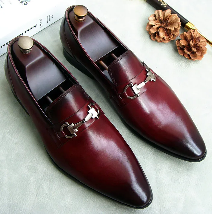 buckles retro italy oxfords spring autumn new fashion men leather shoes male comfortable pointed toes england style dress shoes
buckles retro italy oxfords spring autumn new fashion men leather shoes male comfortable pointed toes england style dress shoes