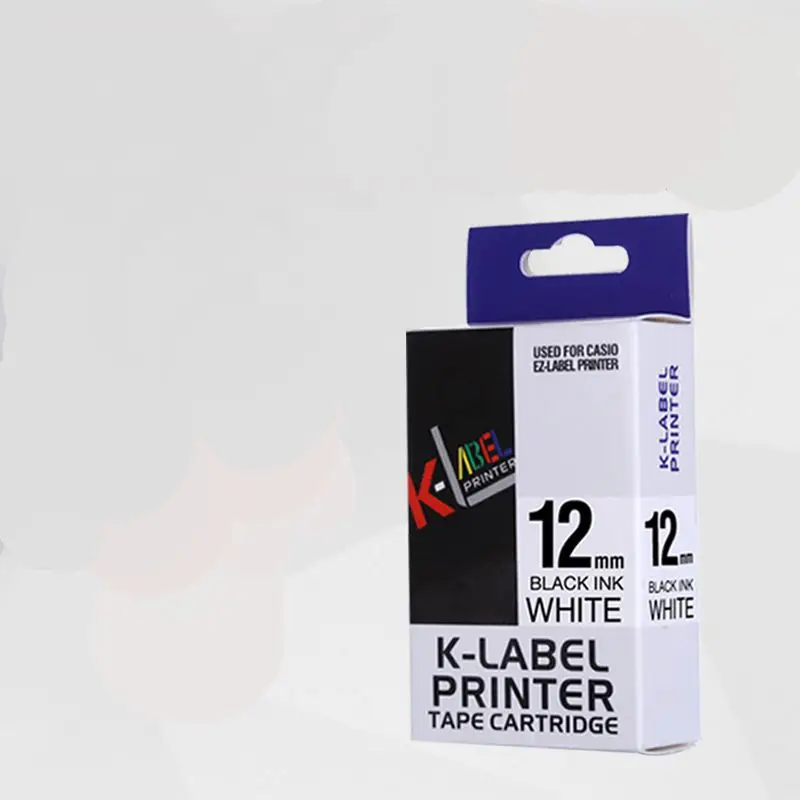 For CASIO Labeling Machine 12mm : KL-780 KL-60 KL-170 KL-120 KL-820 CW-L300 KL-7400 KL-8800
For CASIO Labeling Machine 12mm : KL-780 KL-60 KL-170 KL-120 KL-820 CW-L300 KL-7400 KL-8800