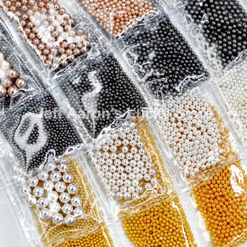 Mixed 0.8mm to 3.0mm rose gold silver micro 3D metal nail art decorations caviar beads manicure nails accessoires supplies tool
Mixed 0.8mm to 3.0mm rose gold silver micro 3D metal nail art decorations caviar beads manicure nails accessoires supplies tool