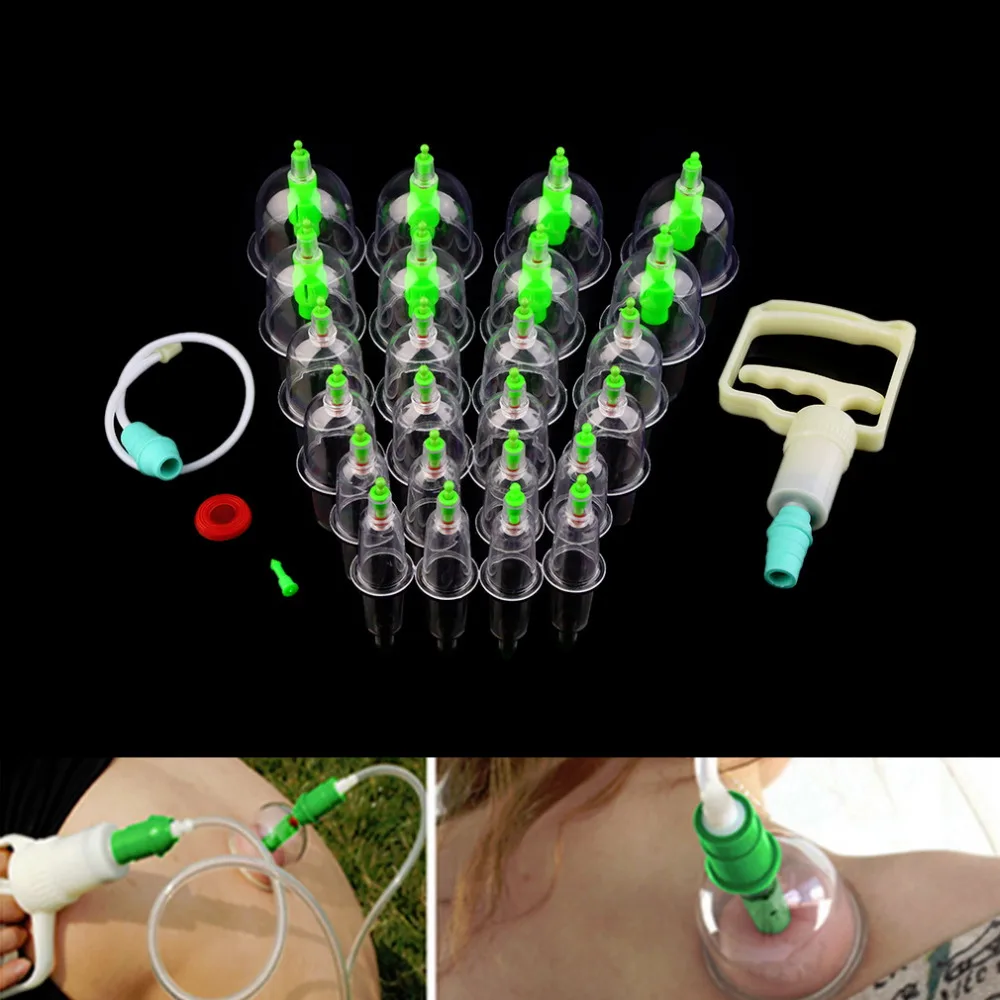 24/12/6 Cups Medical Vacuum Cans Body Suction Cups Cellulite Suction Cup Therapy Back Massage Relax Anti-cellulite Massager
24/12/6 Cups Medical Vacuum Cans Body Suction Cups Cellulite Suction Cup Therapy Back Massage Relax Anti-cellulite Massager