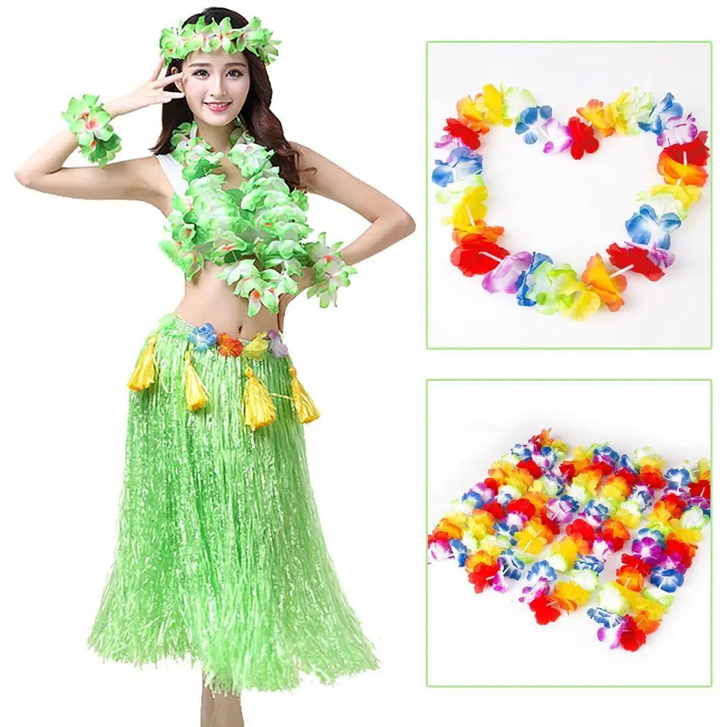1PC Dress Approx Fancy Night Fashion Lei Casual Party 2 Hen 7cm Garland Hawaiian Flower 8inch Women Tropical etc Necklace | Дом и сад