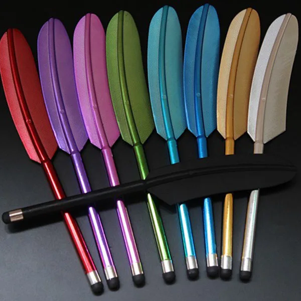 Feather Capacitive Stylus Touch Screen Pen for iPhone 5 4S 4 Samsung S4 Tablet PC Free Shipping Drop Shipping Novelty Item
Feather Capacitive Stylus Touch Screen Pen for iPhone 5 4S 4 Samsung S4 Tablet PC Free Shipping Drop Shipping Novelty Item