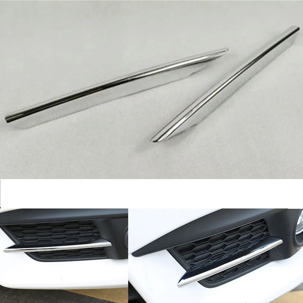BBQ@Fuka Chrome Front Fog Light Lamp Bumper Trim Cover Frame Decal Bezel Fit For Honda Civic 2016 Accessories Car Styling
BBQ@Fuka Chrome Front Fog Light Lamp Bumper Trim Cover Frame Decal Bezel Fit For Honda Civic 2016 Accessories Car Styling