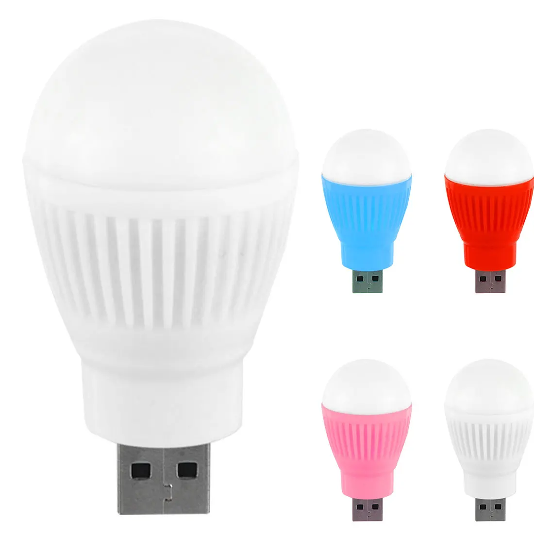 Мини лампа для чтения Светодиодная USB ночник круглый наружный фонарик аварийная